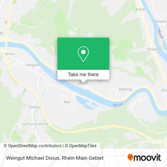Карта Weingut Michael Dixius