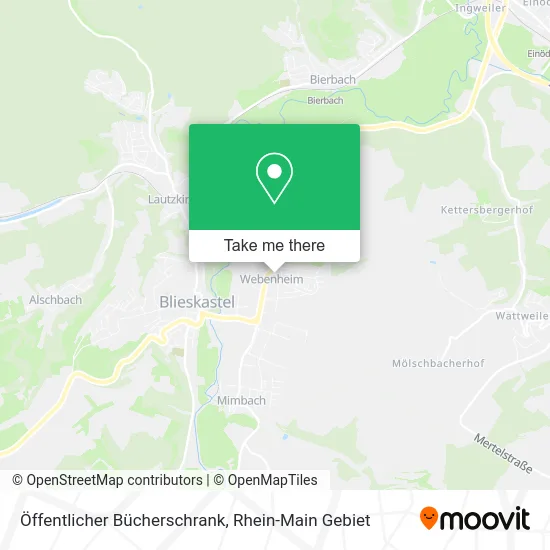 Карта Öffentlicher Bücherschrank