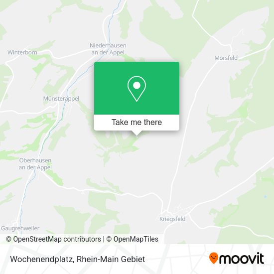 Карта Wochenendplatz