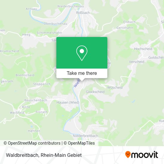 Карта Waldbreitbach