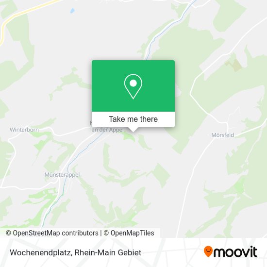 Карта Wochenendplatz
