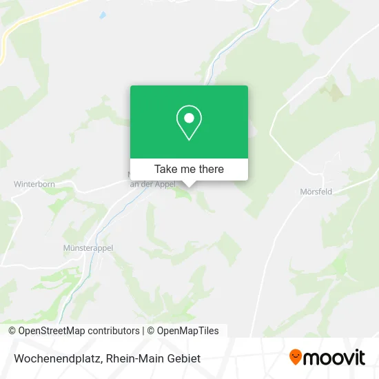 Карта Wochenendplatz