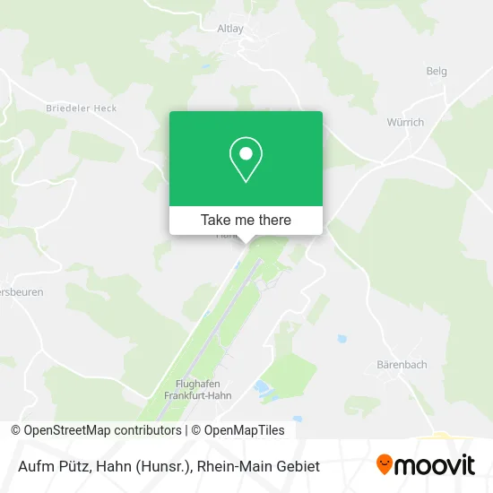Карта Aufm Pütz, Hahn (Hunsr.)