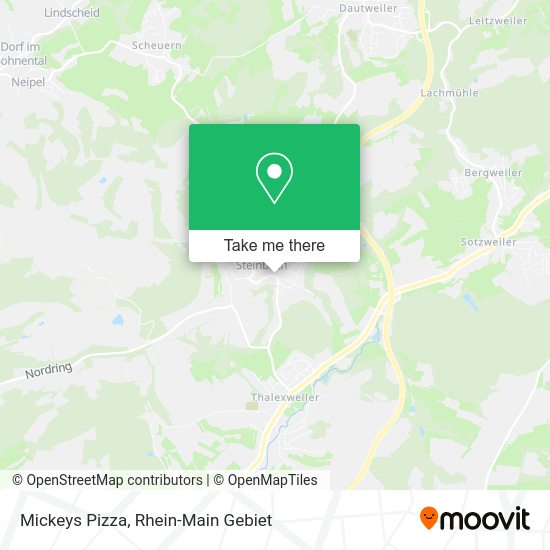 Карта Mickeys Pizza