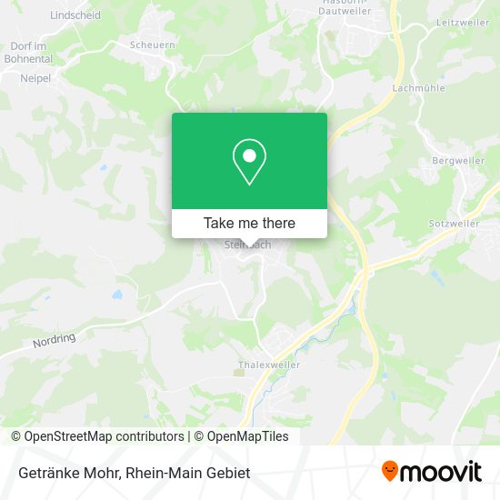 Карта Getränke Mohr