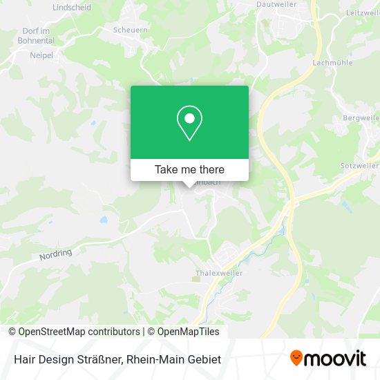 Карта Hair Design Sträßner