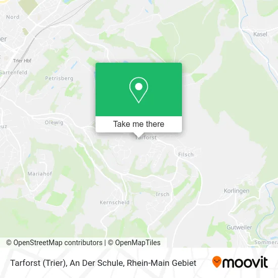 Карта Tarforst (Trier), An Der Schule