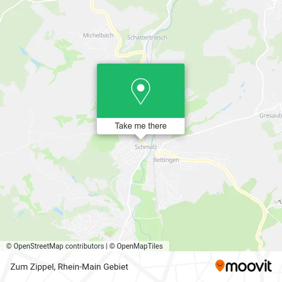 Карта Zum Zippel