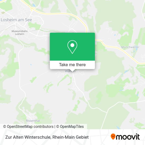 Карта Zur Alten Winterschule