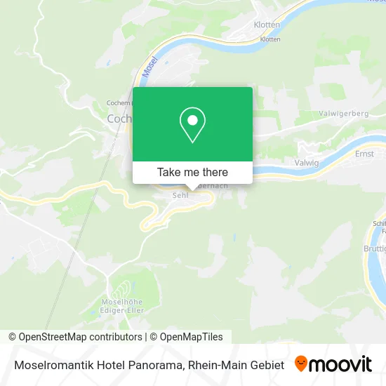 Карта Moselromantik Hotel Panorama