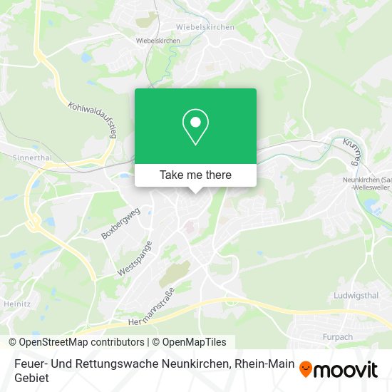 Карта Feuer- Und Rettungswache Neunkirchen