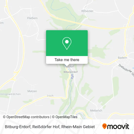 Карта Bitburg-Erdorf, Reißdörfer Hof