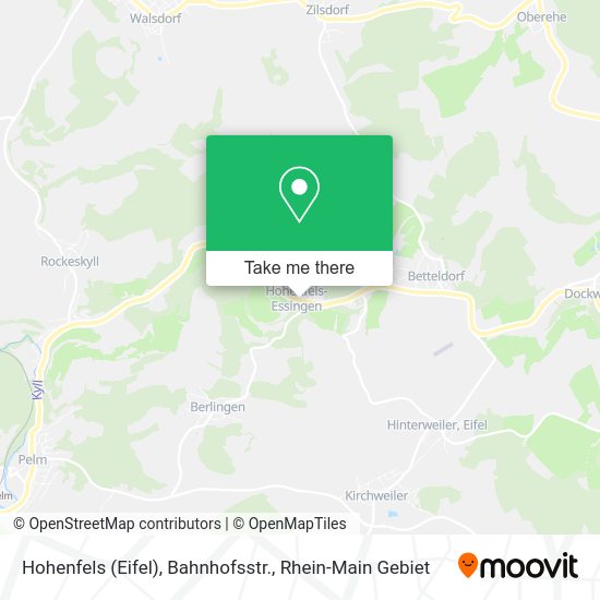 Карта Hohenfels (Eifel), Bahnhofsstr.