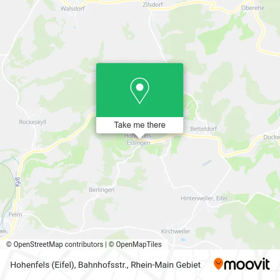 Карта Hohenfels (Eifel), Bahnhofsstr.