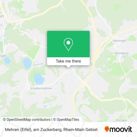 Карта Mehren (Eifel), am Zuckerberg