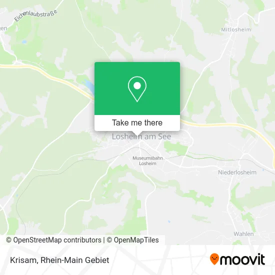 Карта Krisam