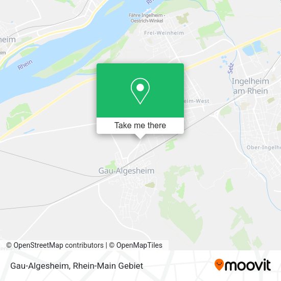 Карта Gau-Algesheim