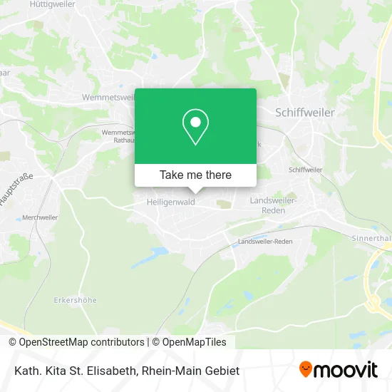 Карта Kath. Kita St. Elisabeth