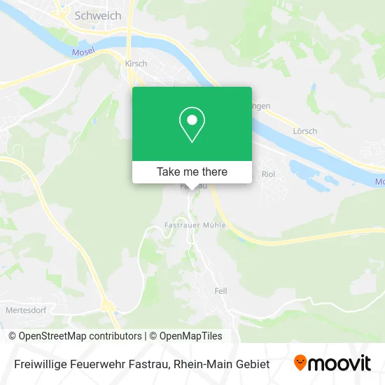 Карта Freiwillige Feuerwehr Fastrau