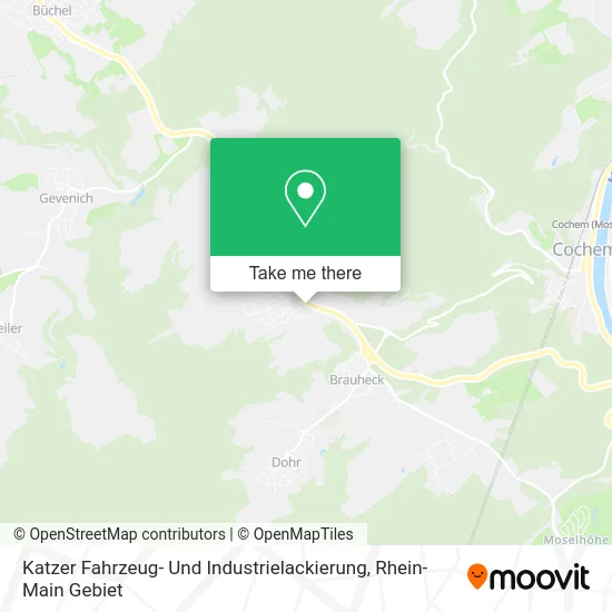 Карта Katzer Fahrzeug- Und Industrielackierung