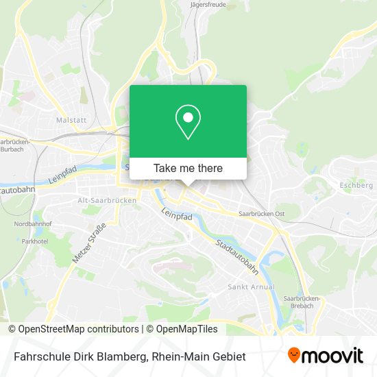 Карта Fahrschule Dirk Blamberg