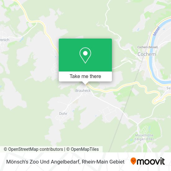 Карта Mönsch's Zoo Und Angelbedarf