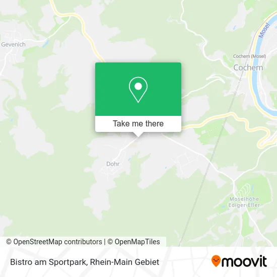 Карта Bistro am Sportpark