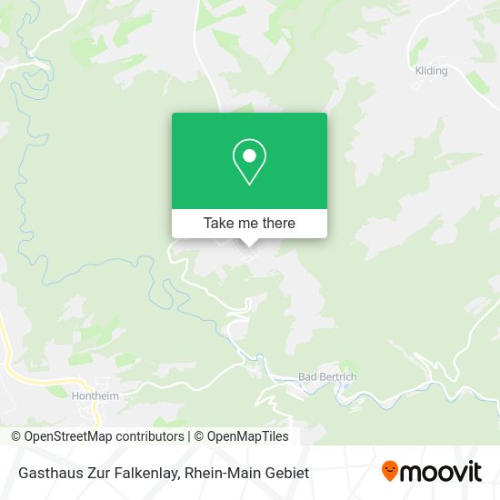 Карта Gasthaus Zur Falkenlay
