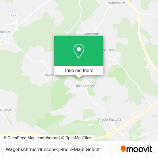 Карта Wagenschmierdriescher