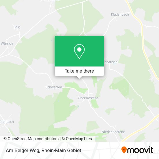 Карта Am Belger Weg