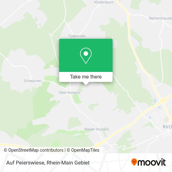 Карта Auf Peierswiese