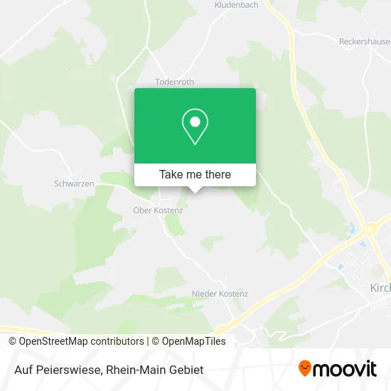Карта Auf Peierswiese