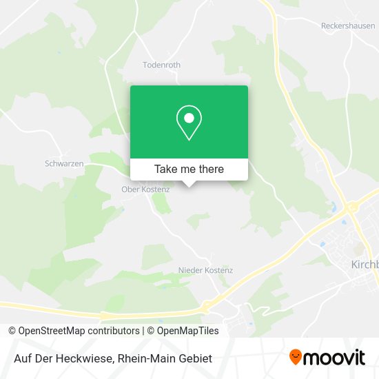 Карта Auf Der Heckwiese