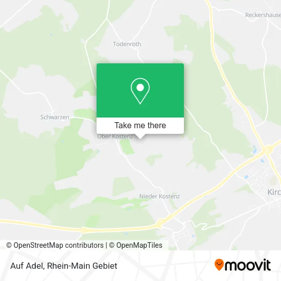 Карта Auf Adel