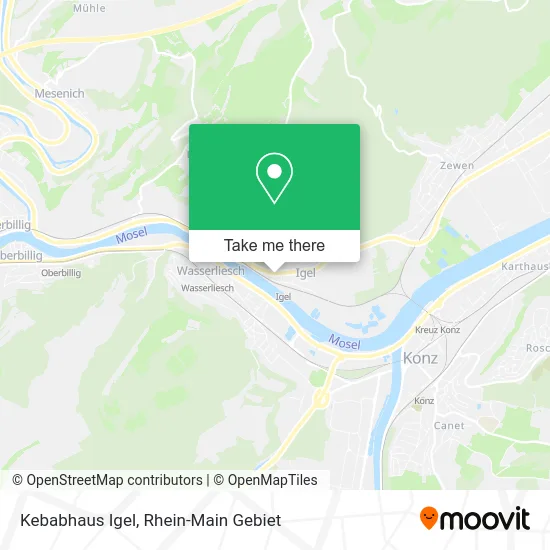 Карта Kebabhaus Igel