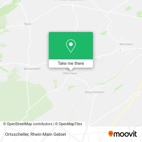 Ortsscheller map