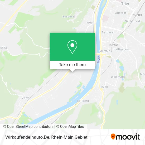 Карта Wirkaufendeinauto.De