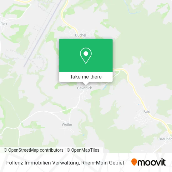 Карта Föllenz Immobilien Verwaltung