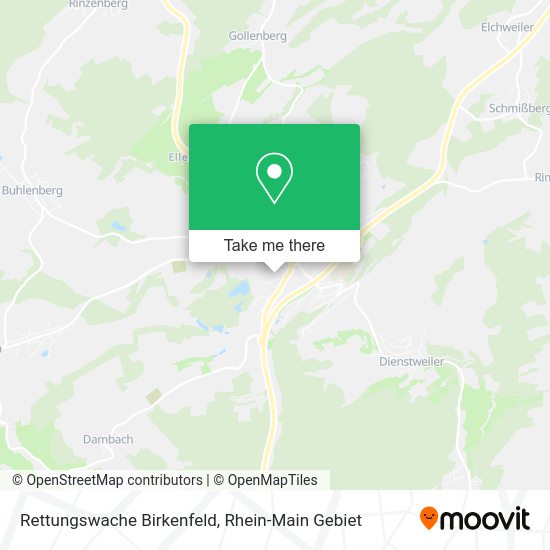 Карта Rettungswache Birkenfeld