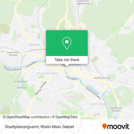 Карта Stadtplanungsamt