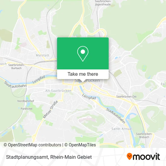 Карта Stadtplanungsamt