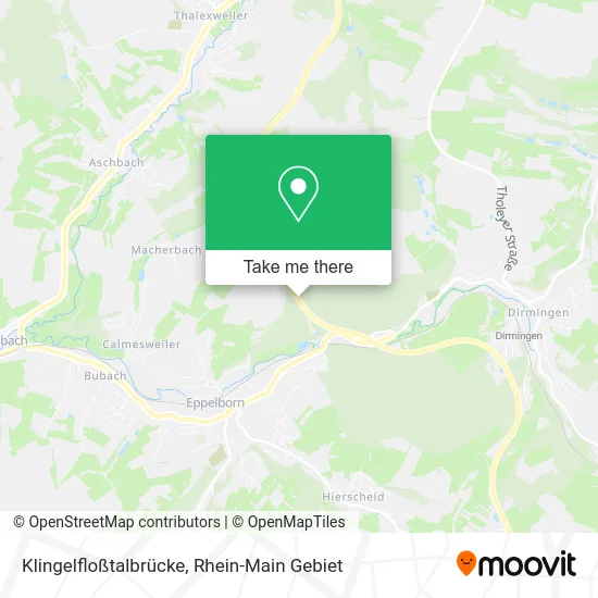 Klingelfloßtalbrücke map