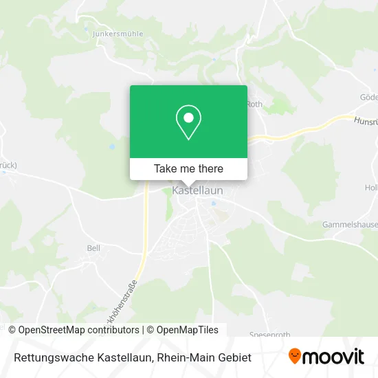 Карта Rettungswache Kastellaun