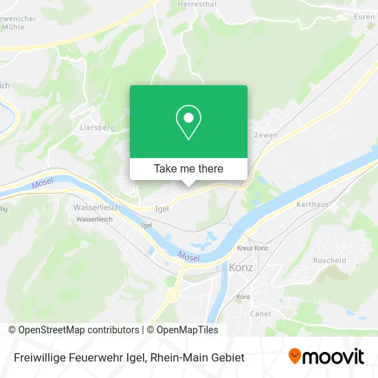 Карта Freiwillige Feuerwehr Igel