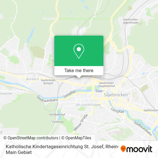Карта Katholische Kindertageseinrichtung St. Josef