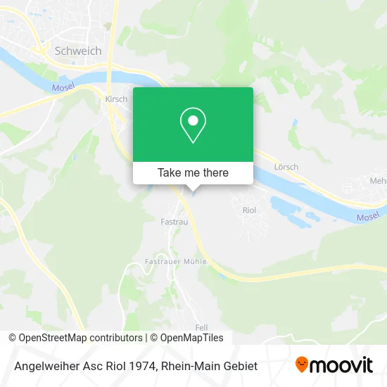 Карта Angelweiher Asc Riol 1974