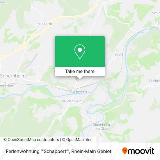 Карта Ferienwohnung ""Schappert""