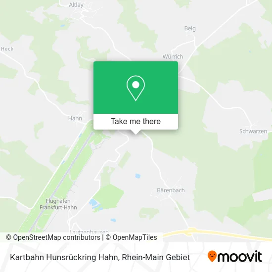 Карта Kartbahn Hunsrückring Hahn