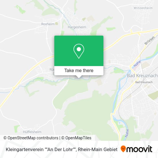Карта Kleingartenverein ""An Der Lohr""