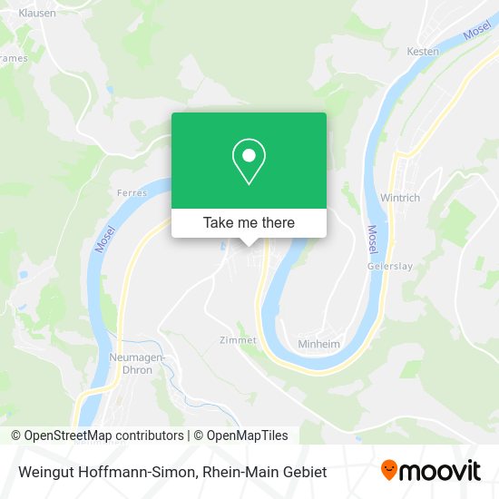 Карта Weingut Hoffmann-Simon